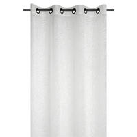 FENSTERVORHANG Ösen Scar 140/260 cm - Weiß, Textil (140/260cm)