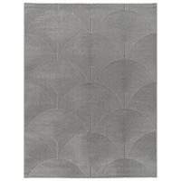 FLACHWEBETEPPICH Boho Anthrazit 120 x 160 cm - Anthrazit, Kunststoff (120/160cm) - TT Home