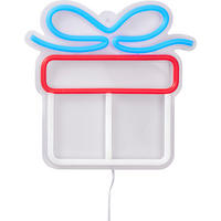 WEIHNACHTLICHES LED 23/22/1 cm - Grün, Kunststoff (22/1/23cm) - Home Styling Collection