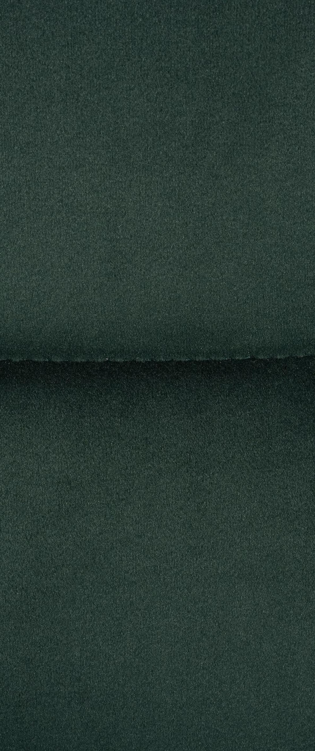 BARHOCKER Samt Dunkelgrün - Dunkelgrün/Schwarz, Textil/Metall (60/93/56cm) - CLP