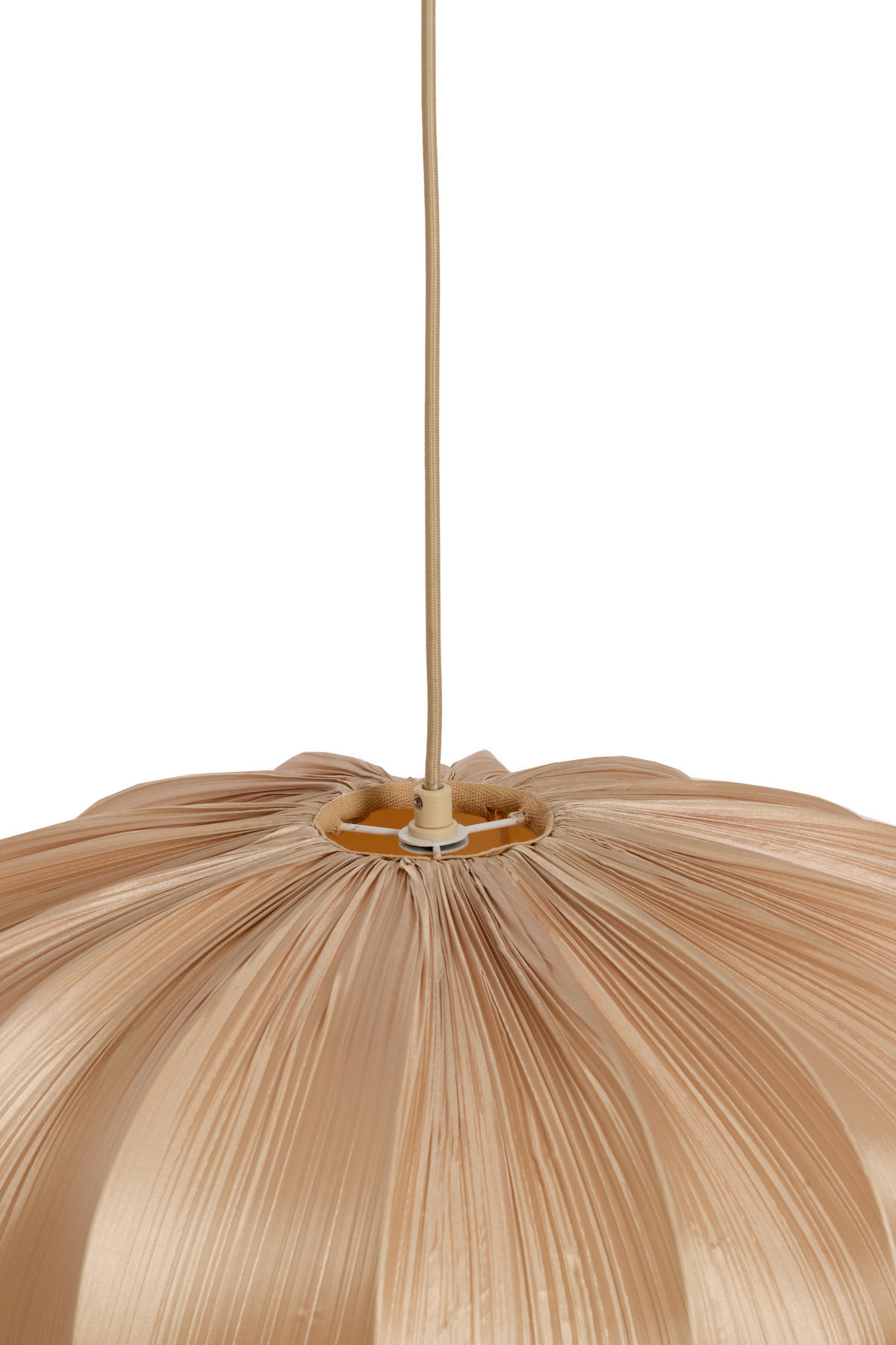 HÄNGELAMPE - Weiß - 60/60/45 cm - Weiß, Textil (60/60/45cm) - Light & Living