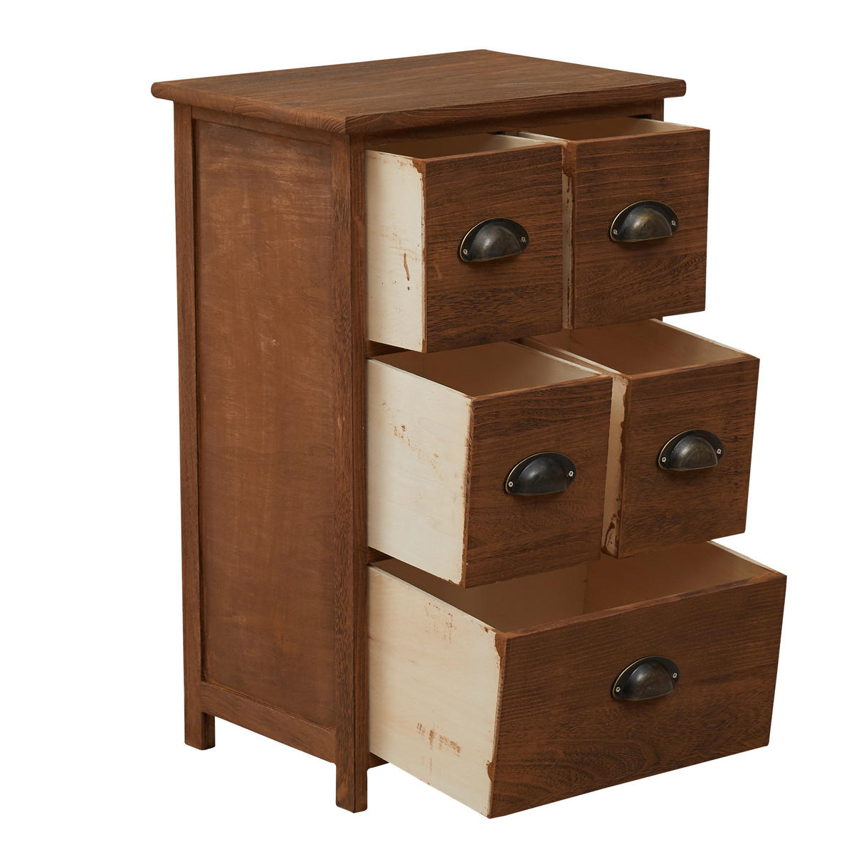 SIDEBOARD Braun 30/40/66 cm - Braun, Holz (30/66/40cm) - Mobili Rebecca