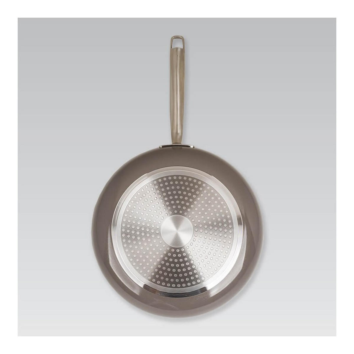 PFANNE Grau 45/24/4.5 cm MR120924 - Grau, Metall (24cm) - Maestro 