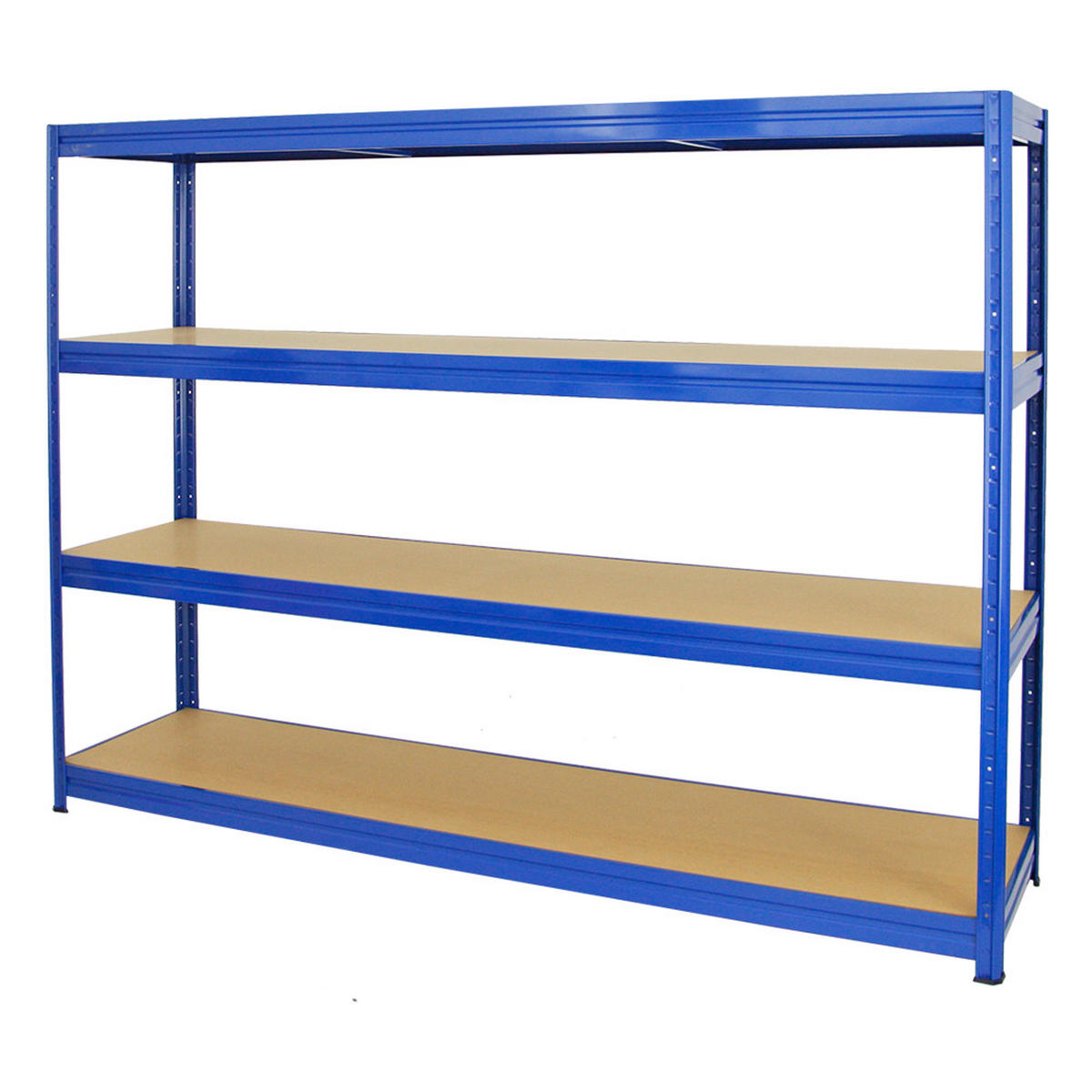 SCHWERLASTREGAL Dino 180x240x60 cm Fachlast 450 kg Blau - Blau, Metall (240/180/60cm) - PROREGAL