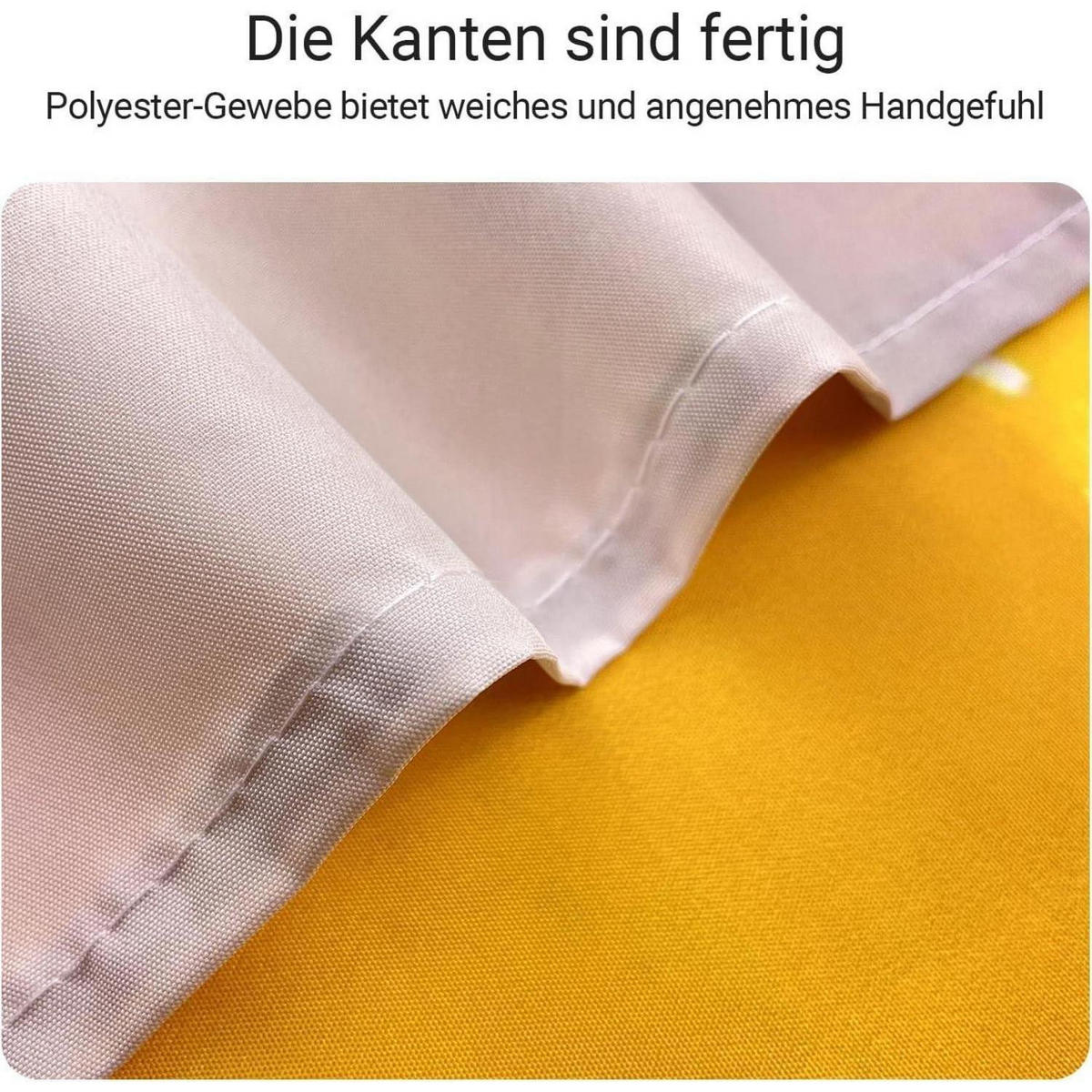DUSCHVORHANG Gelbe Ente 240 x 200 cm - Gelb, Textil (240/200cm)