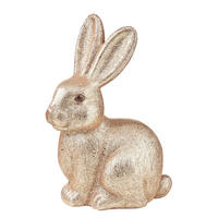DEKO-HASE Easter 6Er-Set - Beige, Kunststoff (14/22/10cm) - Butlers