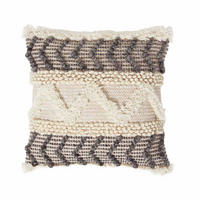 KELIM-KISSEN Lindi 45/45 cm - Creme, Textil (45/45cm) - Homescapes