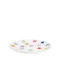 FRÜHSTÜCKSTELLER Stern in Bunt - 22cm - Multicolor, Keramik (21.8/21.8/2.5cm) - Blond Amsterdam