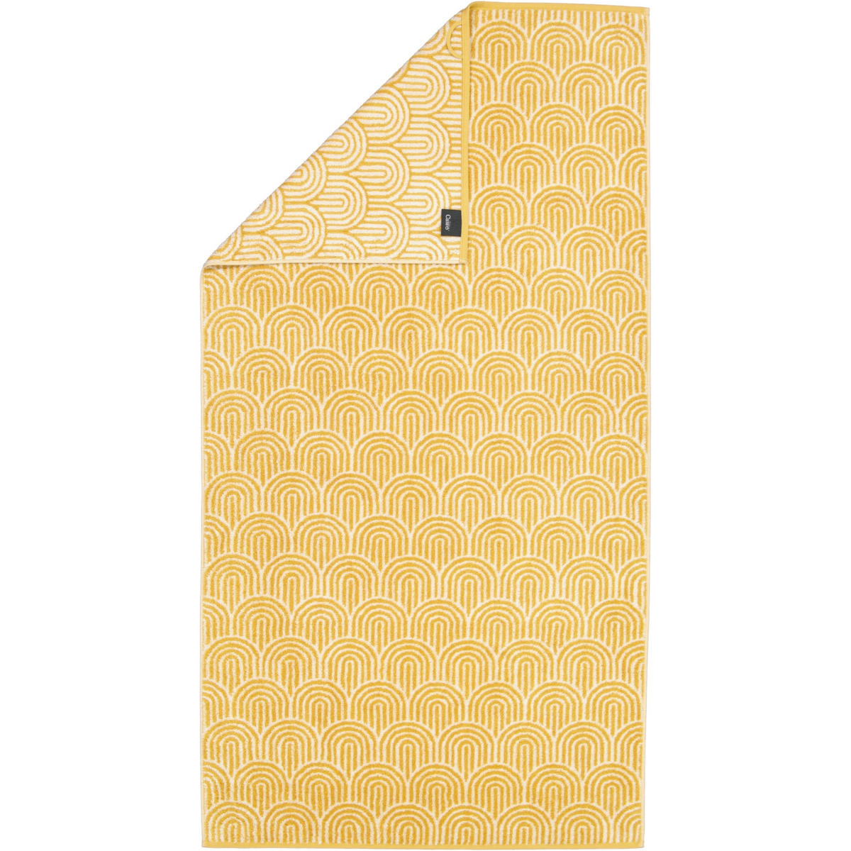DUSCHTUCH MAISON BÖGEN 6268 GOLD - 35 - Gelb, Textil (70/140cm) - Cawoe