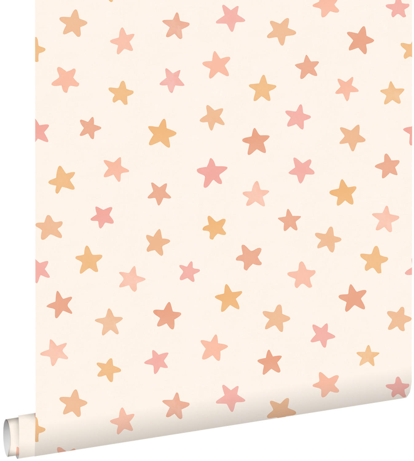 TAPETE kleine Sterne 50 x 900 cm - Weiß, Papier (50/0.1cm) - ESTAhome