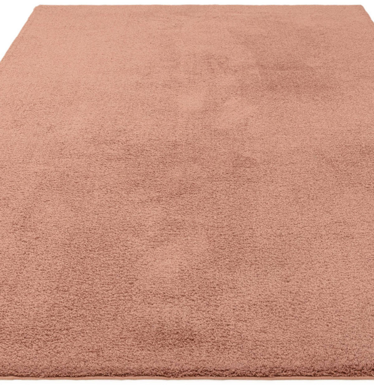 TEPPICH Wohn-/Schlafzimmer Langflor MOCO Rot 120x170 cm - Rot, Textil (120/170cm) - Novatrend