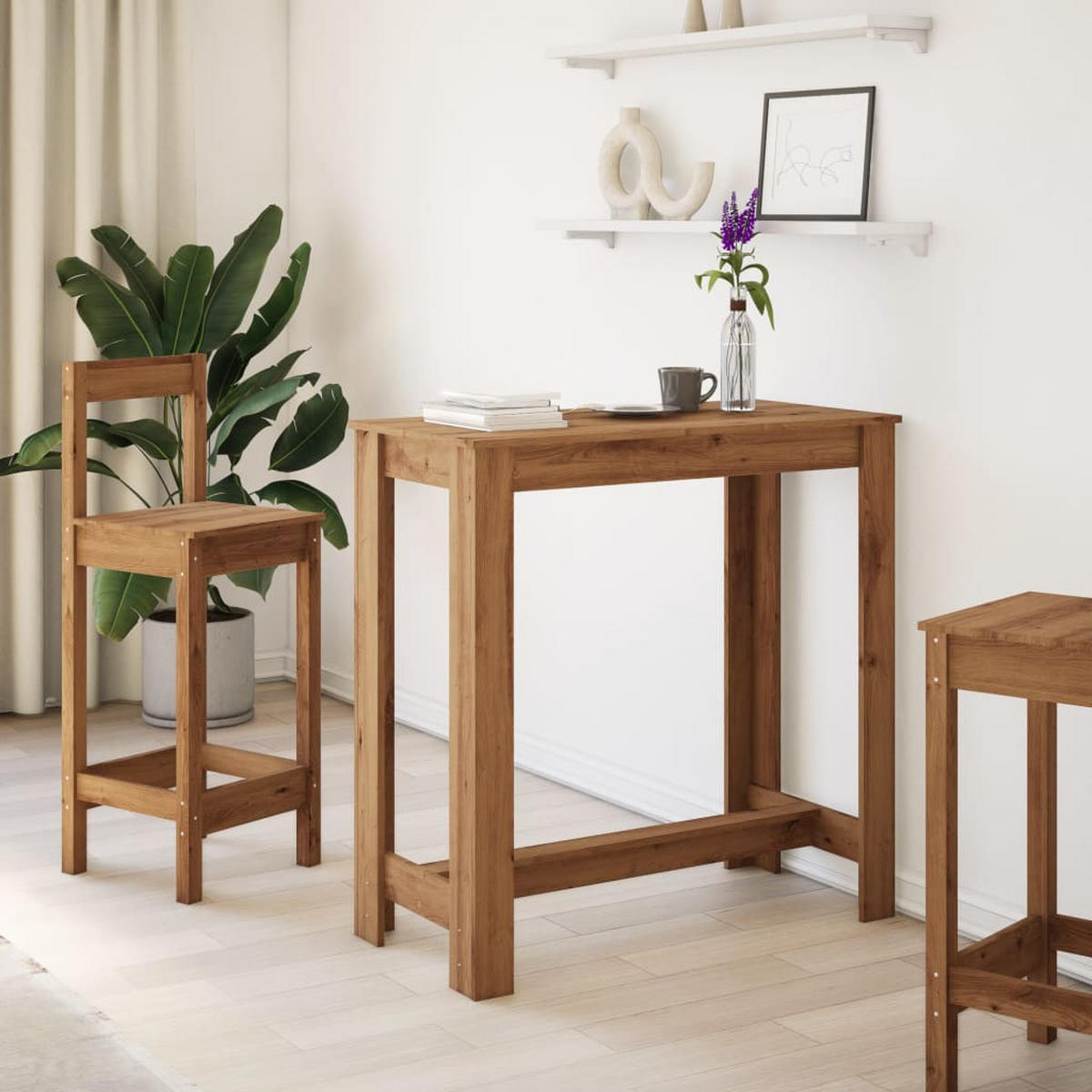 BARTISCH Artisan-Eiche 102/50/103,5 Cm Holzwerkstoff - Braun, Holzwerkstoff (102/50/103.5cm) - vidaXL