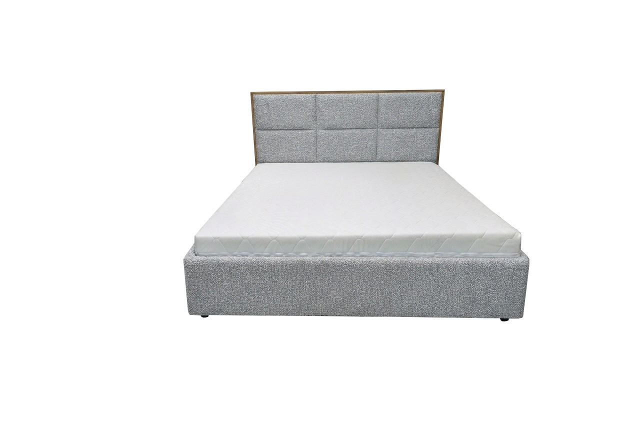 BOXSPRINGBETT LolyT 140x0 cm Bonell H3 cm Gris Clair - Hellgrau, Textil - KS Home Concept