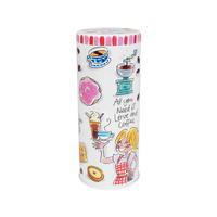 KAFFEEPADDOSE Blond x Senseo in Bunt - 18cm - Multicolor, Metall (7.5/18/7.5cm) - Blond Amsterdam