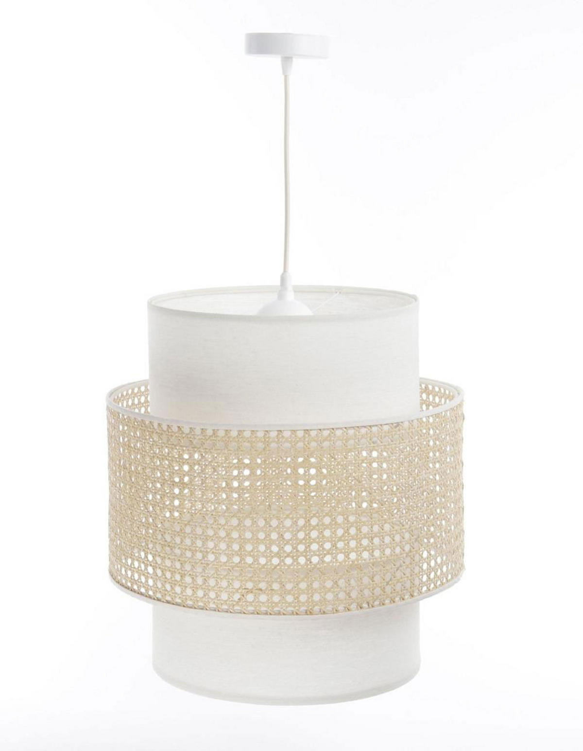HÄNGELEUCHTE Weiß 40/44 cm - Weiß, Kunststoff (40/1.2/44cm) - ONZENO