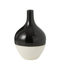 VASE IVA - Porzellan - Multi - L - Ø 21 cm - Multicolor, Keramik (32cm) - J-Line