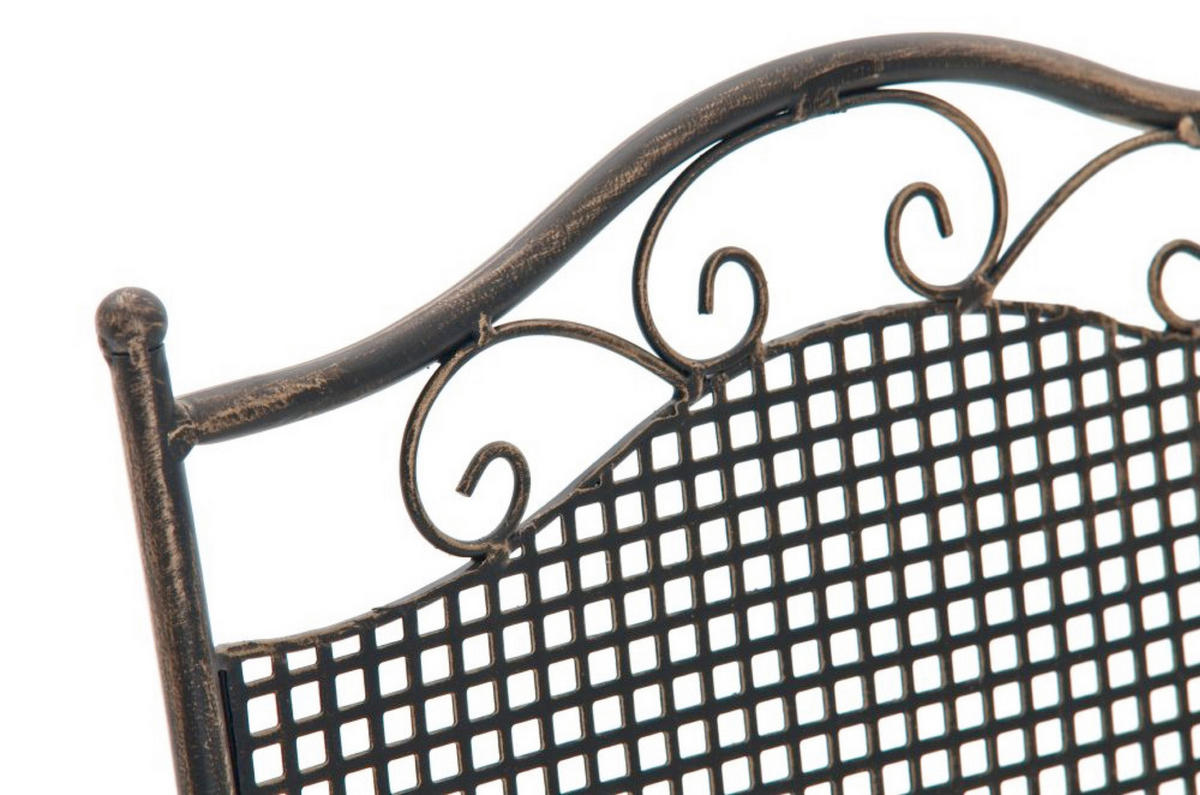 GARTENTUHL Kirstin bronze - Braun, Metall (41/50/91cm) - TPFGarden
