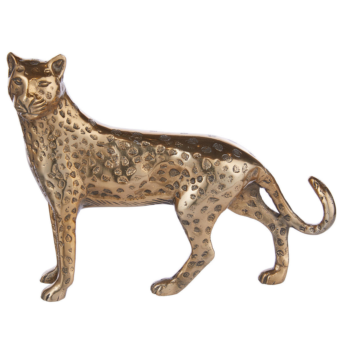 DEKO-LEOPARD Golden Nature - Goldfarben, Metall (6/16/20cm) - Butlers