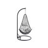 HÄNGESESSEL Boho - Grau, Metall (95/195/95cm) - MIRJAN24