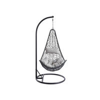 HÄNGESESSEL Boho - Grau, Metall (95/195/95cm) - MIRJAN24