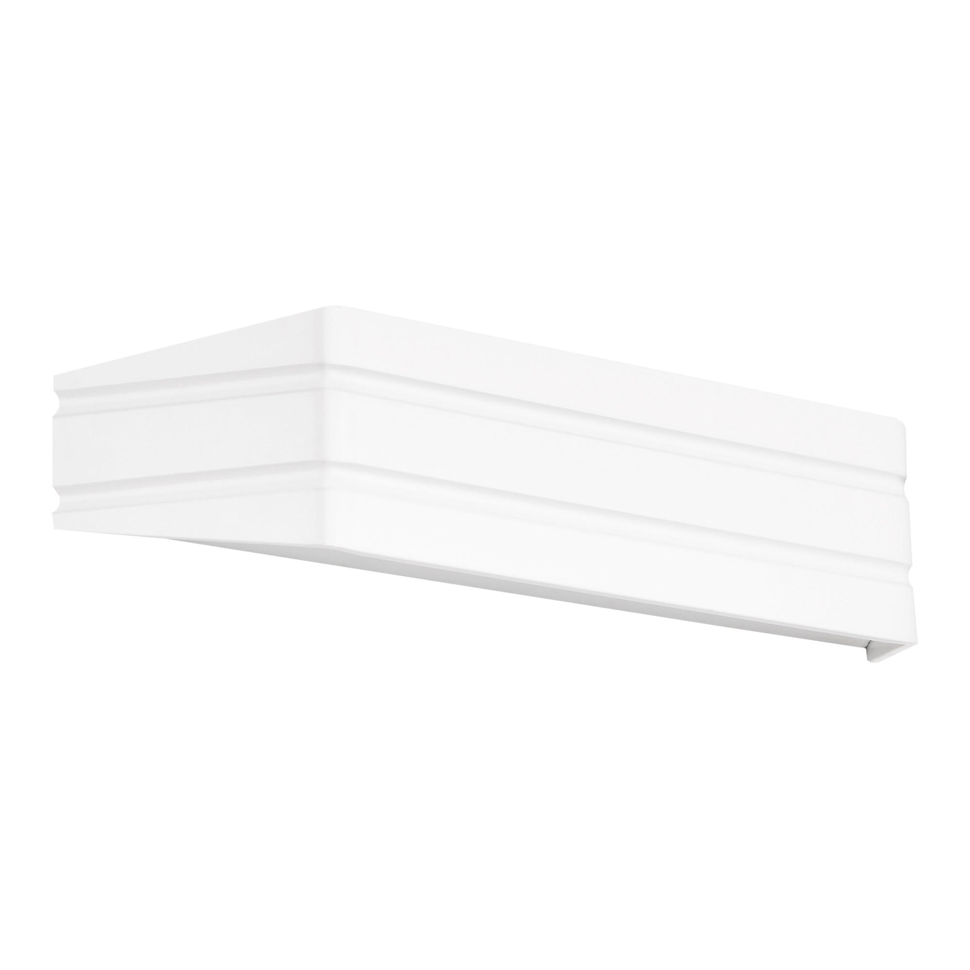 WANDLEUCHTE - Weiß, Metall (35/8/8cm) - lux.pro