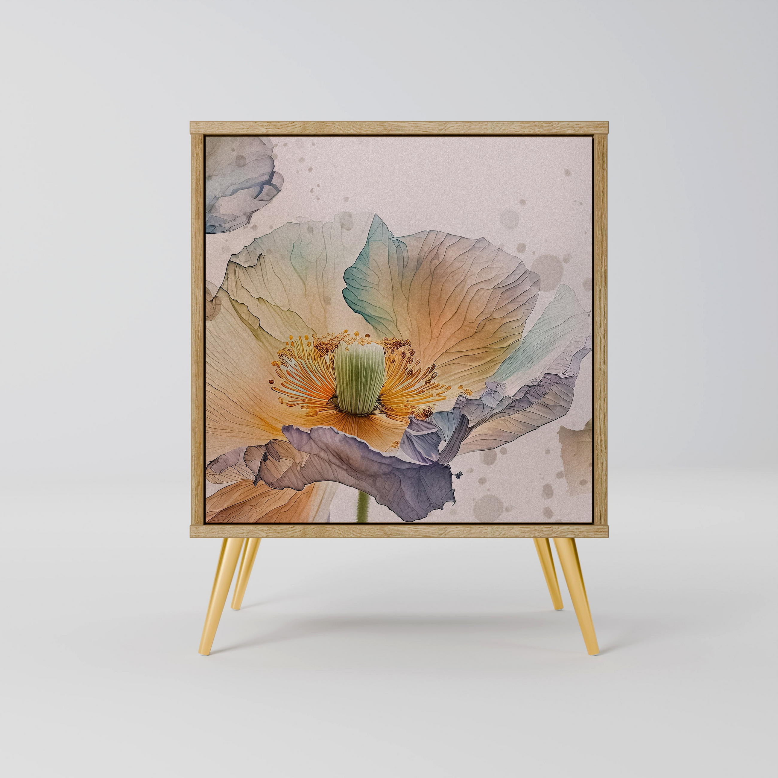 SpaceRebels Sideboard Eiche 57.5x75.5x42 cm