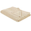 DECKE Beige 150 x 200 cm Daulet - Beige, Textil (150/200cm) - Beliani