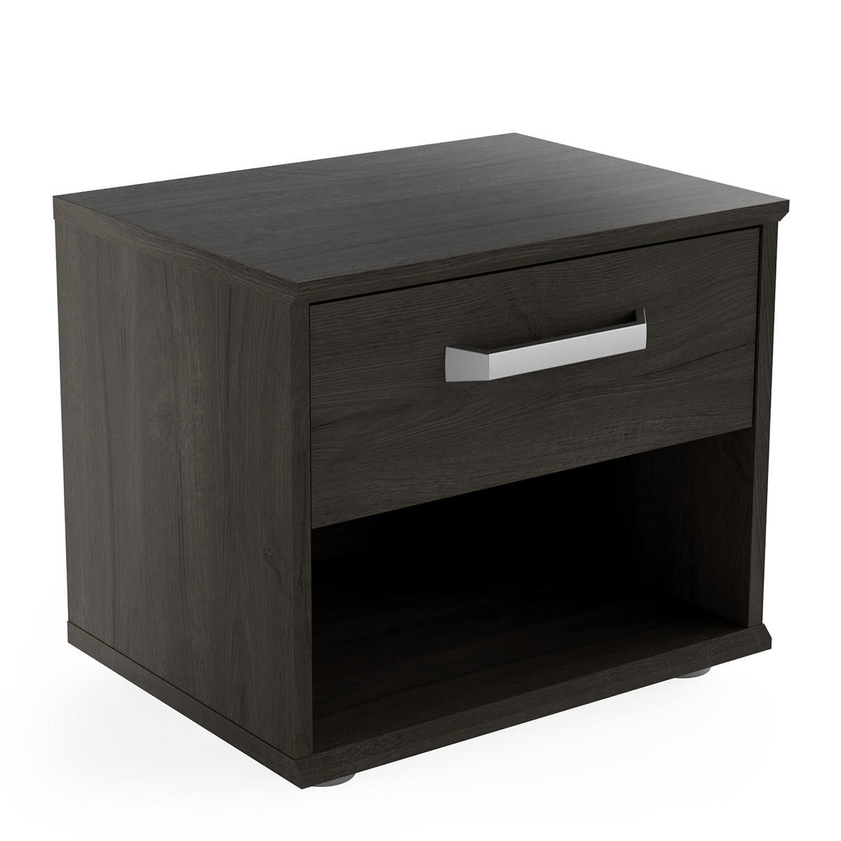 NACHTTISCH 1 Schublade und 1 Nische L43,9 cm - Richmond - Eiche Artisan, Holzwerkstoff (34.6/37.7/43.9cm) - Calicosy