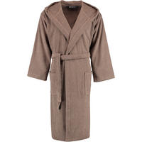 BADEMANTEL UNISEX KAPUZE BARONESSE TAUPE - 58 - Braun, Textil (XLnull) - Rhomtuft