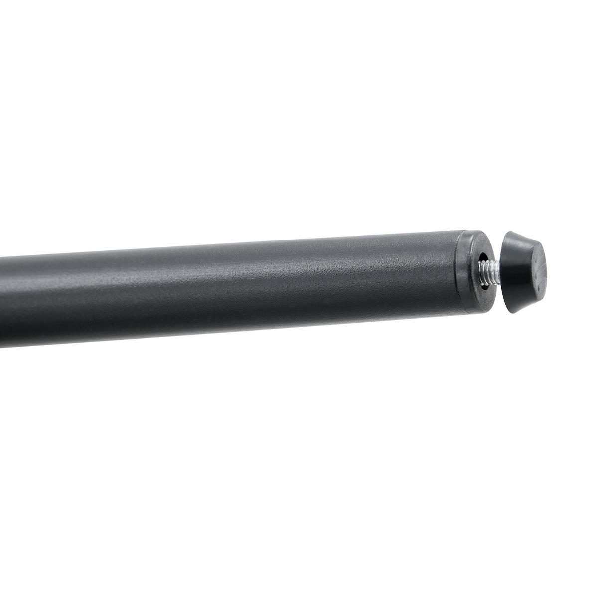 ESSZIMMERSTUHL 2er-Set mit Samtbezug 80 cm Hellgrau/Schwarz - Hellgrau, Metall (48/80/60cm) - Meubliv
