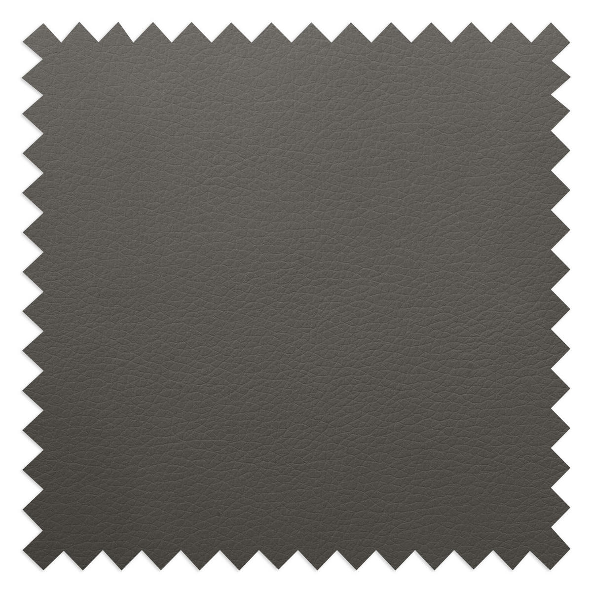 GAMINGCHAIR - Schwarz / Grau - Kunstleder - Schwarz/Grau, Kunststoff/Metall (64/122/124cm) - home24