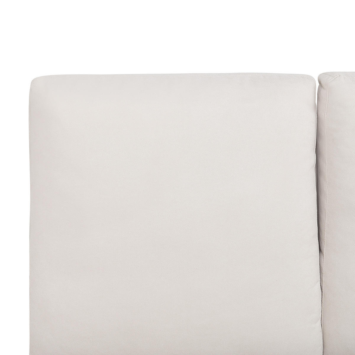 POLSTERBETT 140/200cm Helles Beige Melle - Beige, Naturmaterialien/Textil (140/200cm) - Beliani