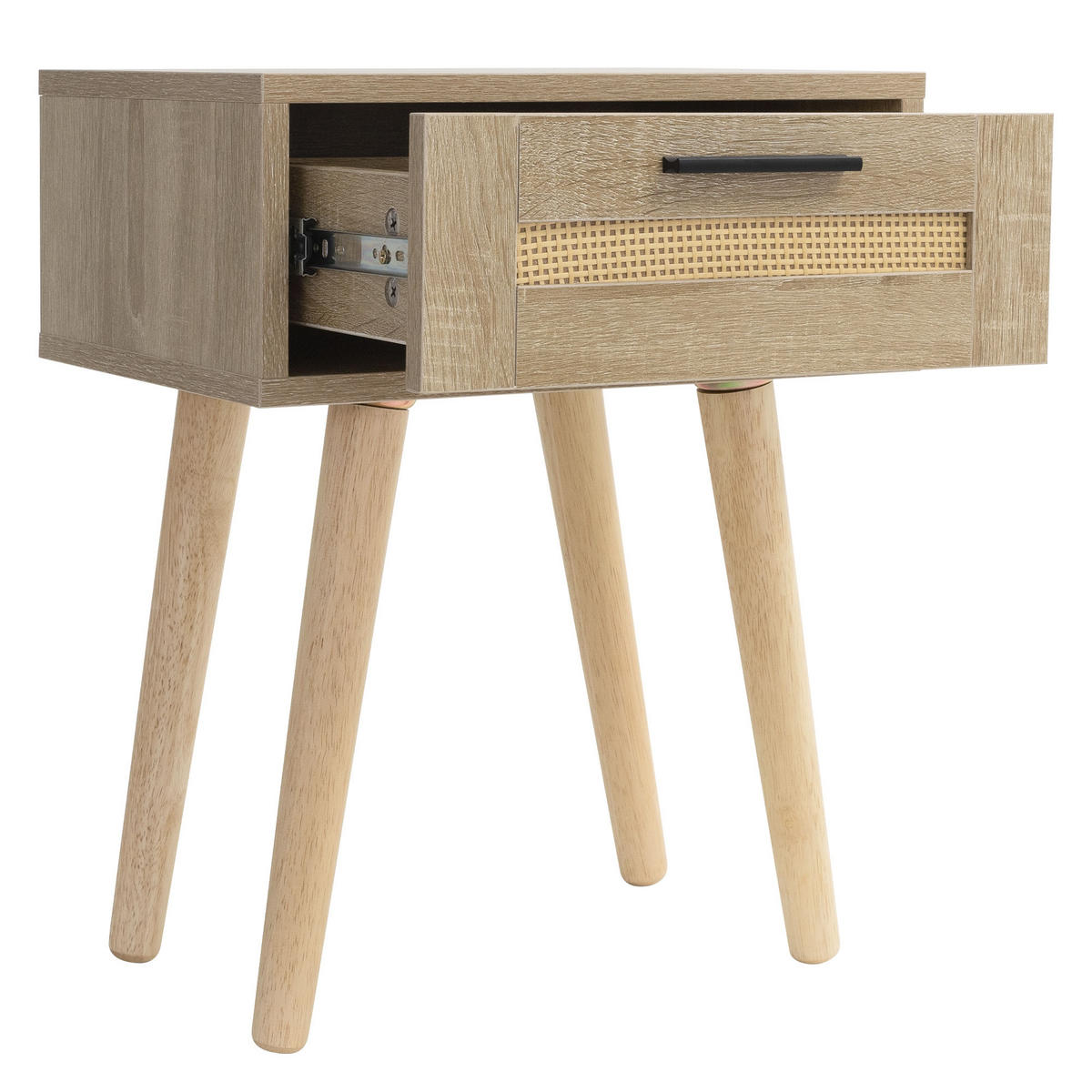 NACHTTISCH - Beige, Holzwerkstoff (40/50.5/30cm) - ML-DESIGN