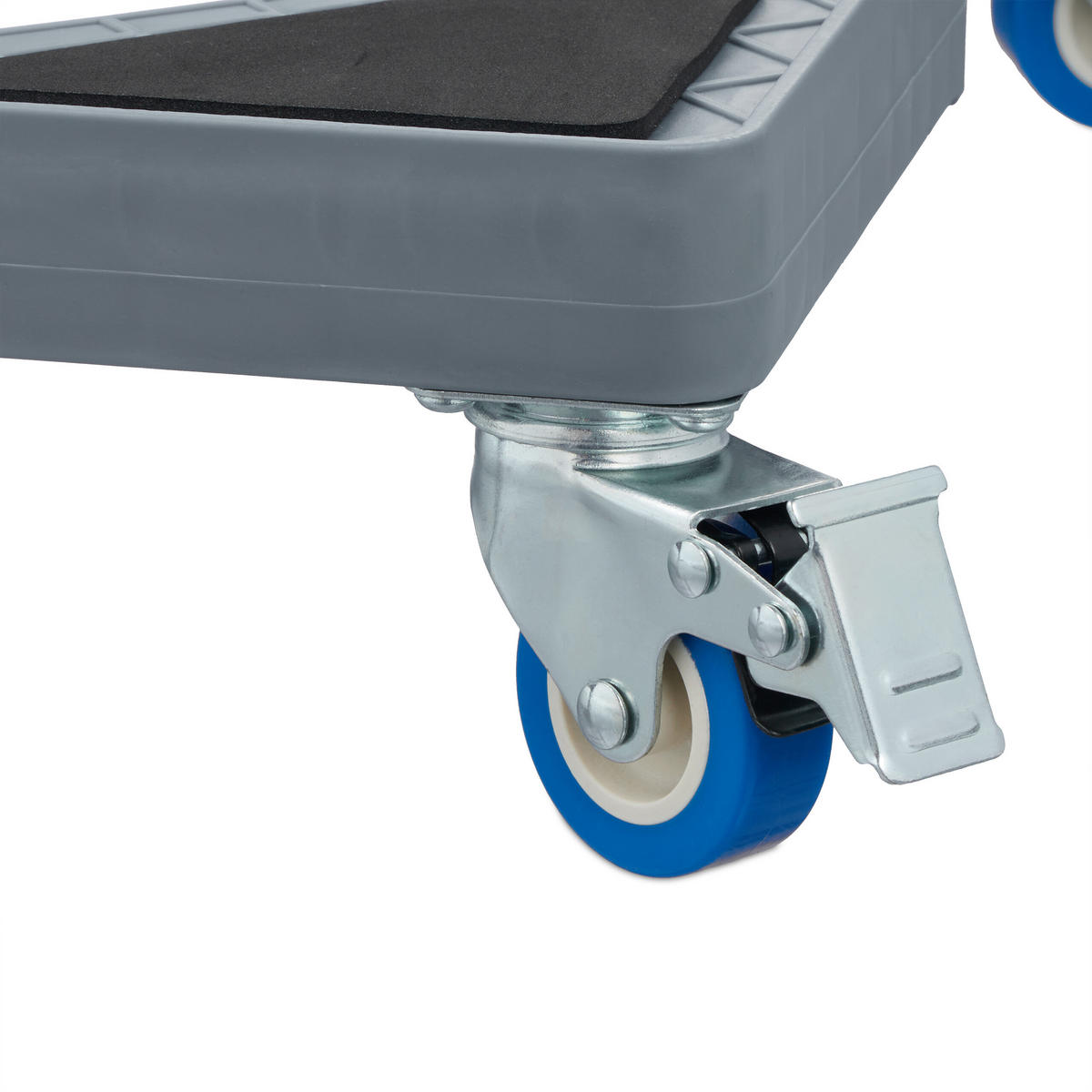 PFLANZENROLLER - Multicolor, Kunststoff/Metall (44/10.5/44cm) - Relaxdays