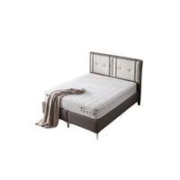 POLSTERBETT-SET Vesta 180x200 Taupe - Bett inkl. Matratze - Taupe, Metall (180/200cm) - Villa Möbel
