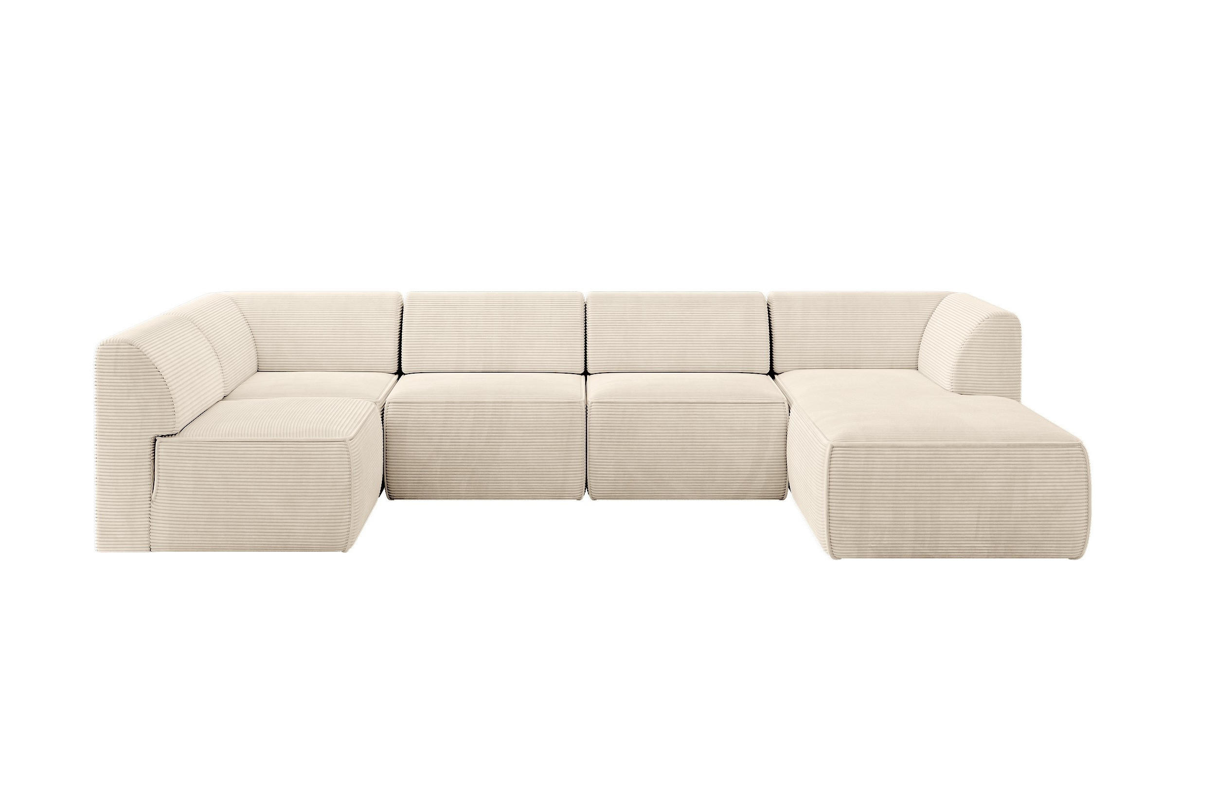 Altdecor Wohnlandschaft Kaschmir 345x78x180 cm