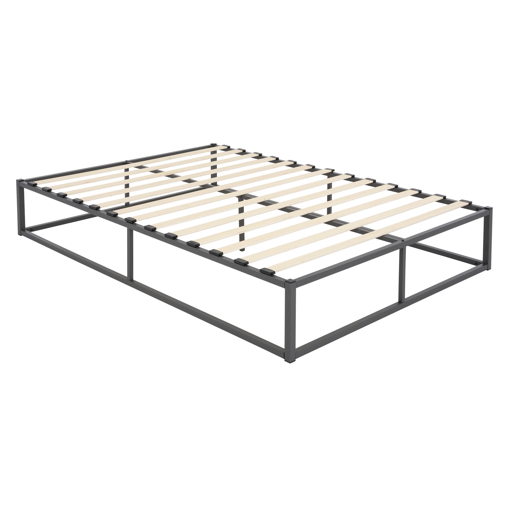 METALLBETT 200/140 cm - Anthrazit, Metall (140/200cm) - ML-DESIGN