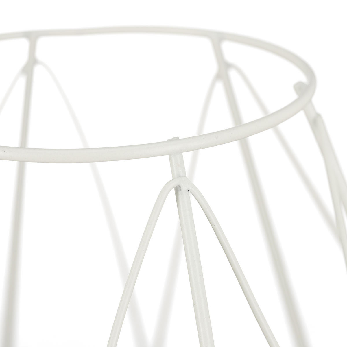 TEELICHTHALTER - Weiß, Glas/Metall (14cm) - Relaxdays