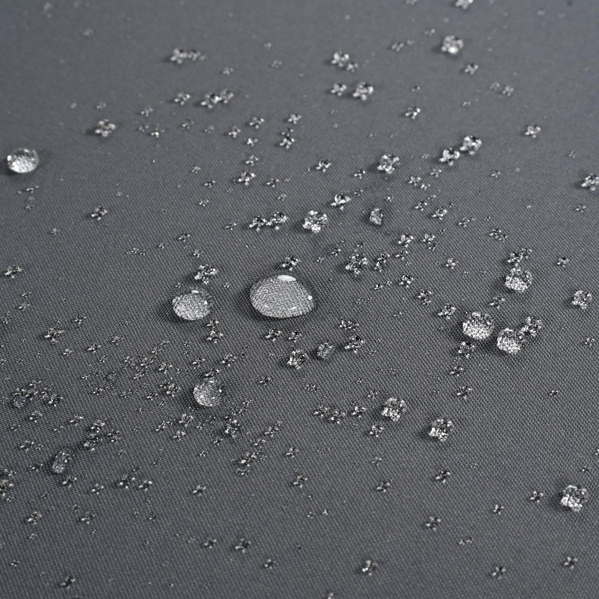 ESSGRUPPE 6-tlg. Grau 3er-Sofa 2 Einzelsofas 2 Hocker - Grau, Textil - FLIEKS