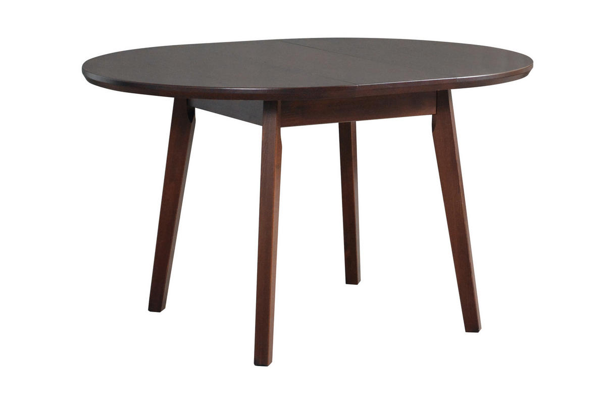 ESSTISCH Oslo 4, 100-130 cm, walnussfarben - Walnussfarben, Holz (130/100/75cm) - Leaf Design