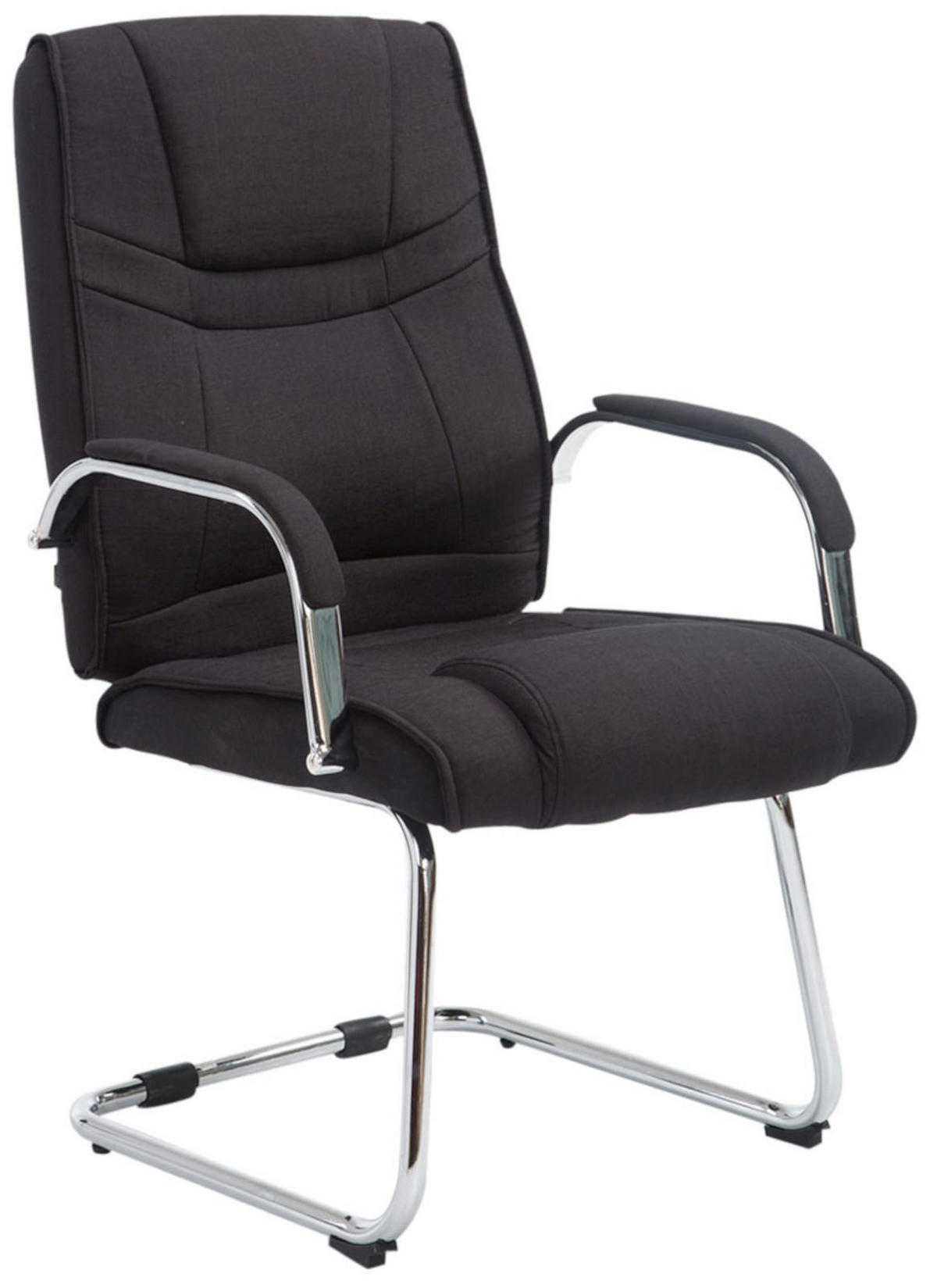 SCHWINGSTUHL 2er Set Stoff schwarz - Schwarz, Textil/Metall (60/104/67cm) - CLP
