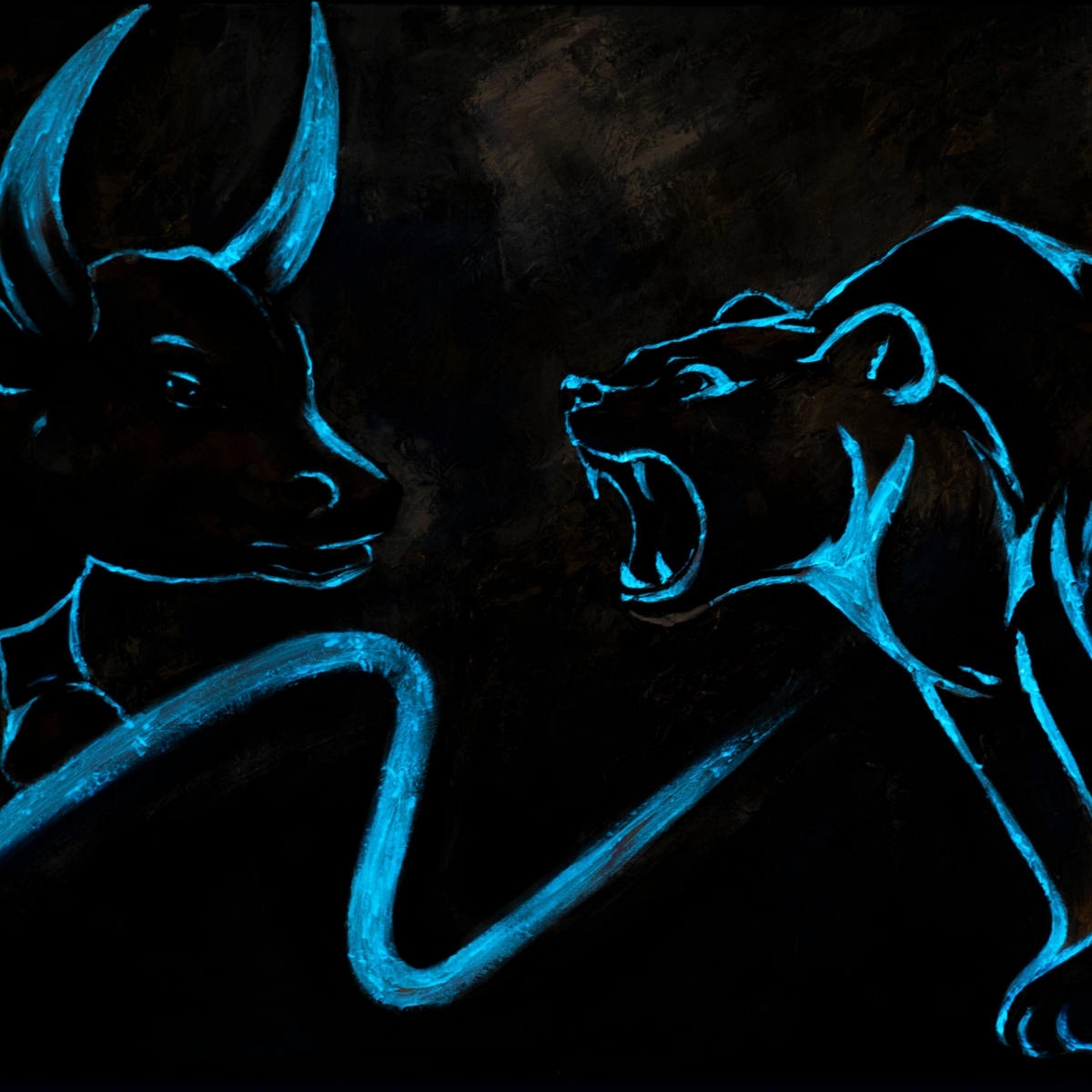 GEMÄLDE Börse Schattenfugenrahmen Schwarz 160x80 cm - Schwarz, Holz (160/80cm) - YS-art gallery
