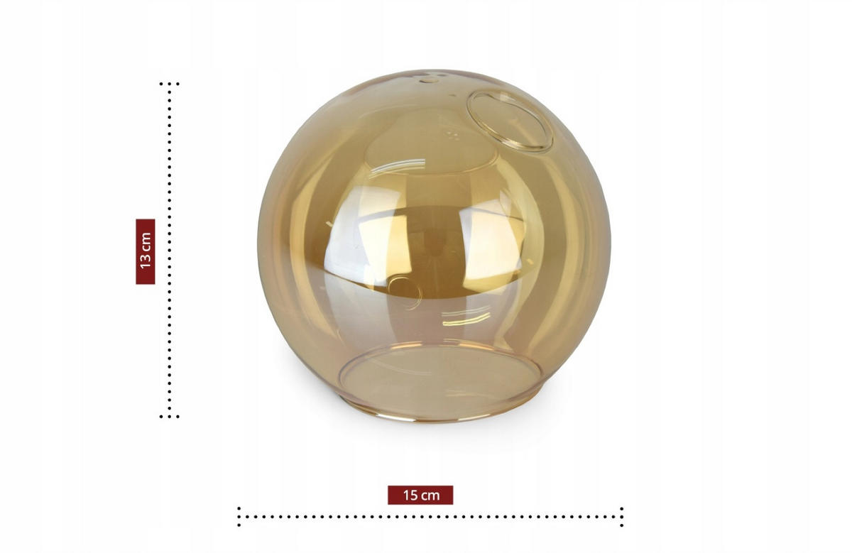 DECKENLEUCHTE Kogel - Transparent/Schwarz, Glas/Metall (15/15/33cm) - kiki design