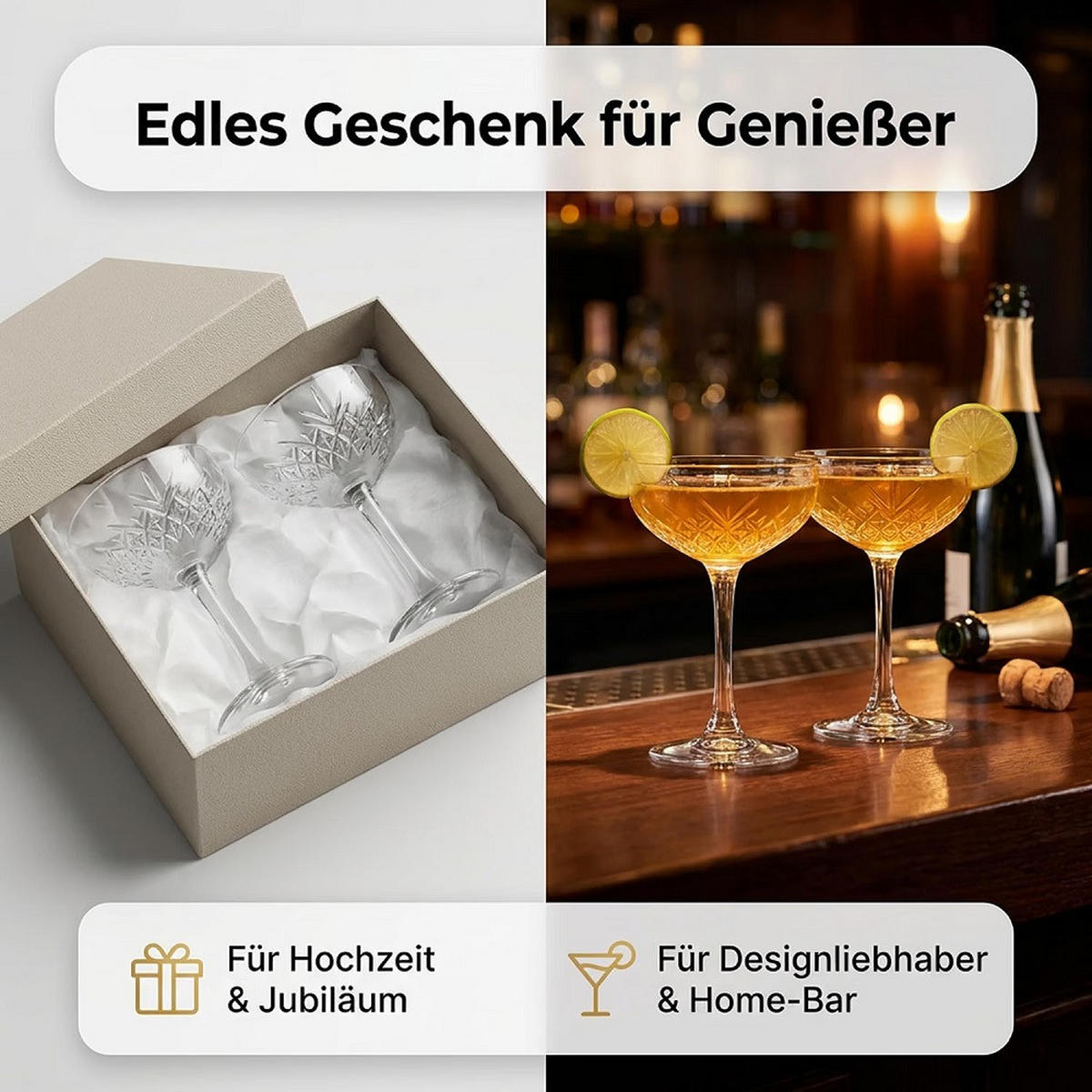 COCKTAILSCHALE by Pasabahce Timeless Sekt/ 270 ml 4er Set - Transparent, Glas (0.27L) - Der-Porzellan-Laden