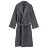 BADEMANTEL Unisex ARCHIVE SHIELD TERRY ROBE Grau Baumwolle - Grau, Textil (XLnull) - GANT