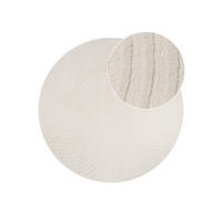 TEPPICH HYGGE Creme, rund 200/200 cm - Creme, Textil (200/200cm) - Tapiso