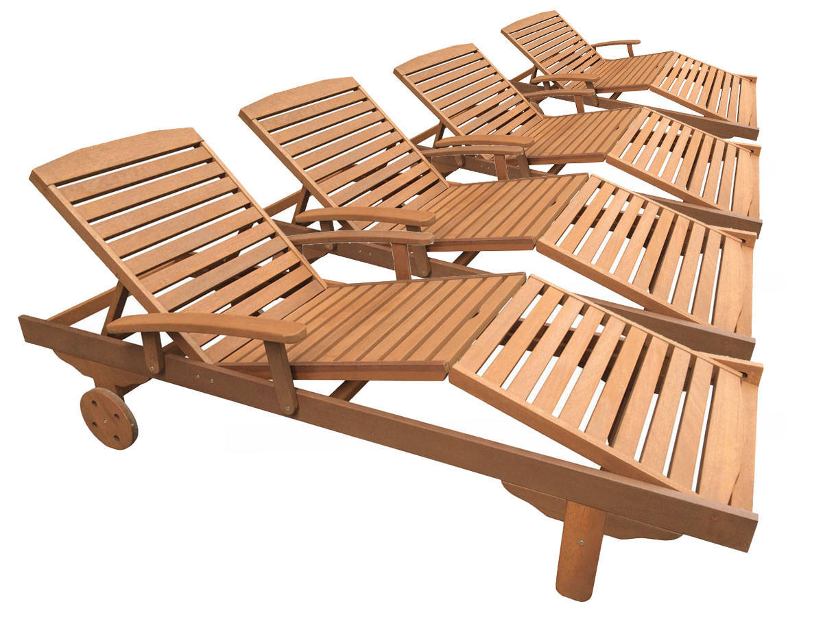 SONNENLIEGE singapour Braun - Braun, Metall (72/87/196cm) - Habitat Garten