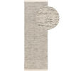 WOLLTEPPICH-LÄUFER Rocco Beige/Schwarz 70x200 cm - Beige, Textil (70/200cm) - benuta Pure
