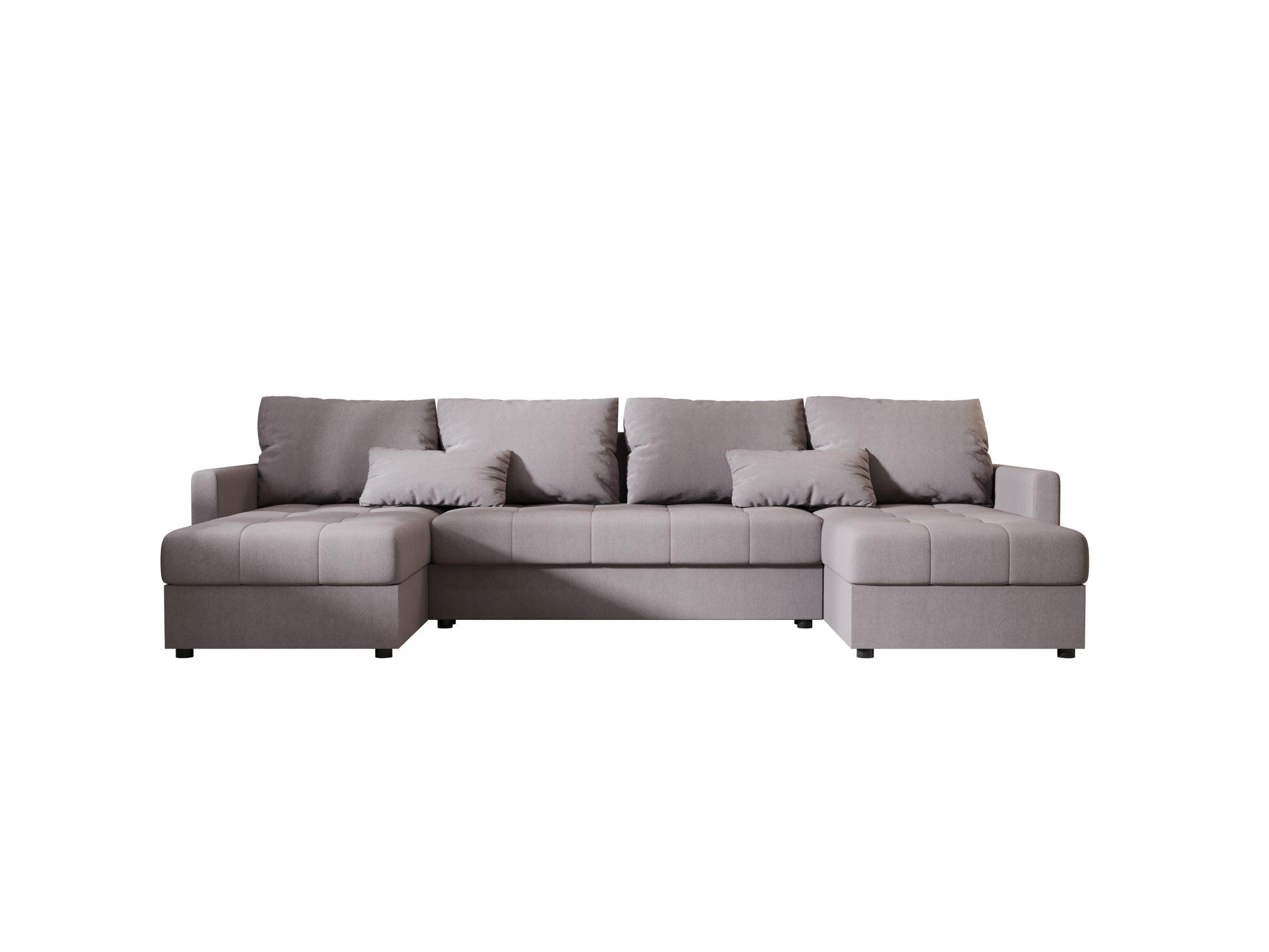 ECKSOFA MOS U BIS Cosmic 160 mit Schlaffunktion - Grau, Textil (285/85/140cm) - Bedante