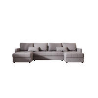 ECKSOFA MOS U BIS Cosmic 160 mit Schlaffunktion - Grau, Textil (285/85/140cm) - Bedante
